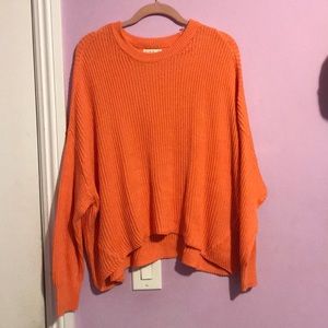 Orange sweater, never worn